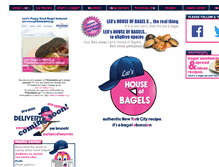 Tablet Screenshot of houseofbagels.gr